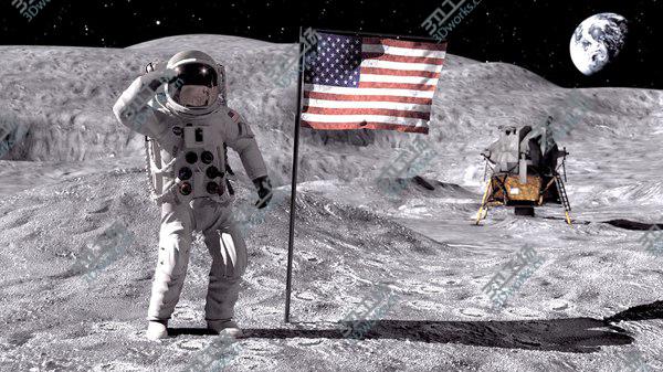 images/goods_img/20210312/Moon Landing NASA astronaut/1.jpg